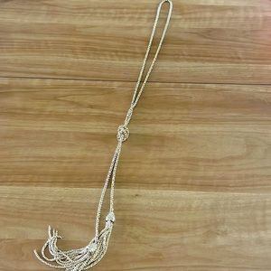 Kendra Scott Gold Tassel Necklace